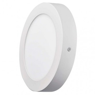 LED panel 170mm, kruhový přisazený bílý, 12W neutrální bílá