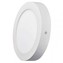 LED panel 170mm, kruhový přisazený bílý, 12W neutrální bílá