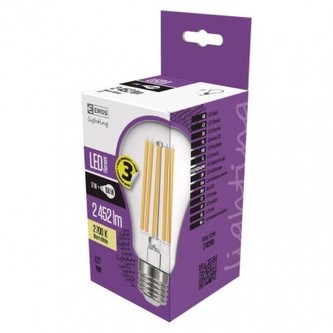 LED žárovka Filament A67 A++ 17W E27 teplá bílá