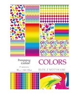A4/10 blok s motívmi Colors 80g HAPPY COLOR