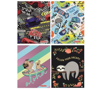 Zeszyt A4/32K lin podw Humorous Girld&Boys (10szt)