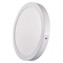 LED panel 300mm, kruhový přisazený bílý, 24W neutrální bílá