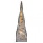 LED pyramida, 36cm, 2× AA, teplá bílá, časovač
