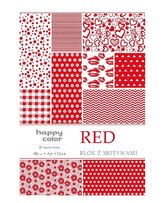 A4/10 tampón s červenými motívmi 80g HAPPY COLOR