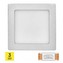 LED panel TRIAK 170×170, čtvercový přisazený stř., 12W n. b.