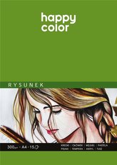 Blok do rysunku A4/15K HAPPY COLOR