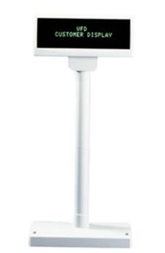 Displej FEC FV-2029M VFD, 2x20, 9mm, RS232, béžový, se zdrojem