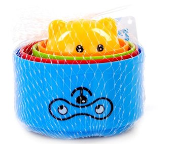 Kolorowe kubeczki Edu&Fun;