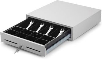 Pokladničná zásuvka Capture 410 mm 4B/8C, biela