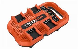 Nabíječka Powerplus POWDP9055 na 4 baterie 20 V/40 V