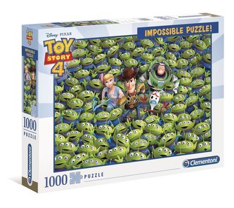 Puzzle 1000 nemožných puzzle! Príbeh hračiek 4
