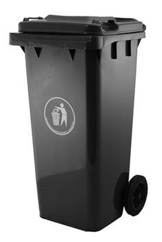 Popelnice G21 GA-240 L Tmavě šedá