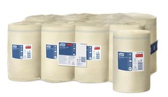 Utěrka Tork Universal Basic M1 v miniroli, papírová, žlutá, 11ks, 115m Utěrka Tork Universal Basic M1 v miniroli, papírová, žlutá, 11ks, 115m
