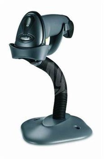 Čtečka Zebra LS2208, snímač čarového kódu, KIT, black, USB (HID/COM)