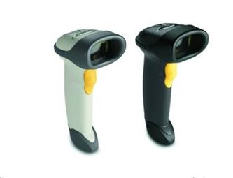 Čtečka Zebra LS2208, snímač čarového kódu, KIT, black, RS232