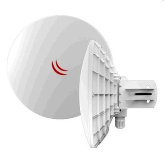 Venkovní jednotka Mikrotik RBDynaDishG-5HacD 25dBi dual 8°, 802.11ac, ROS L3, GLAN, PoE, zdroj, mont.kit