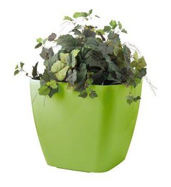 Samozavlažovací květináč G21 Cube maxi zelený 45 cm