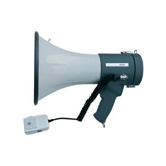 Megafon ER-66S, 45 W, dosah 1km, s ext. mikrofonem Megafon ER-66S, 45 W, dosah 1km, s ext. mikrofonem
