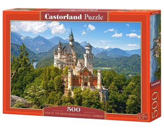 Puzzle 500 Zámok Neuschwanstein CASTOR