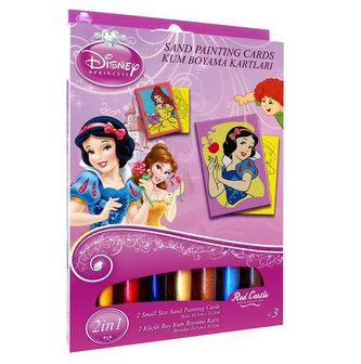 Pieskovanie obrázkov Disney 2v1 - princeznej