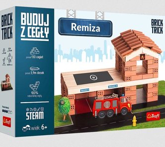 Brick Trick - Buduj z cegły Remiza TREFL