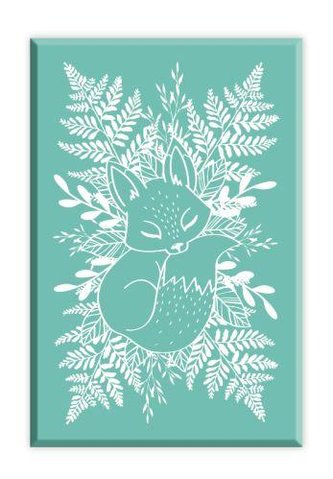 Aladine Dřevěné razítko velikost D - liška