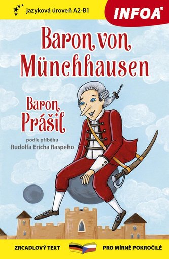 Baron Prášil / Baron von Münchhausen - Zrcadlová četba (A2-B1)