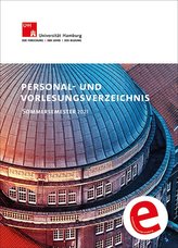 Personal- und Vorlesungsverzeichnis der Universität Hamburg