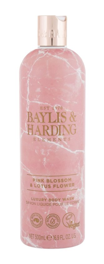 Baylis & Harding Elements Sprchový gel Pink Blossom & Lotus Flower 500 ml pro ženy