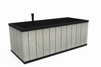 Květináč Keter Sequoia Duotech Large šedý