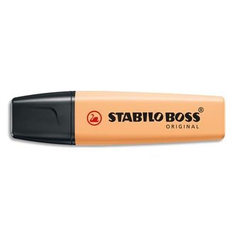 Zvýrazňovač STABILO BOSS ORIGINAL Pastelový, jemně oranžový