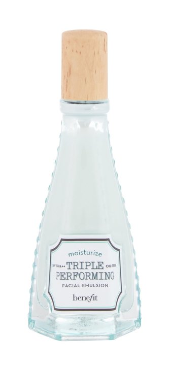 Benefit Triple Performing Pleťová voda a sprej Facial Emulsion 50,3 ml SPF15 pro ženy