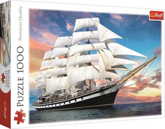 Puzzle: Plachetnice 1000 dílků