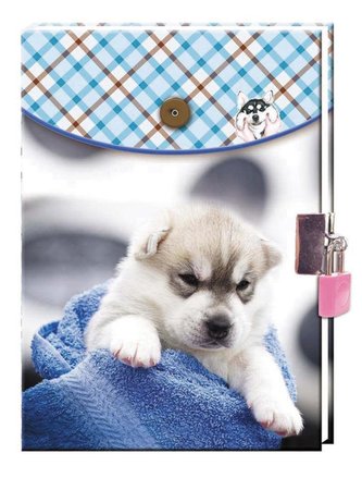 Pamiętnik z kluczykiem Puppy