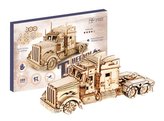 NiXiM Drevené 3D puzzle - Kamión
