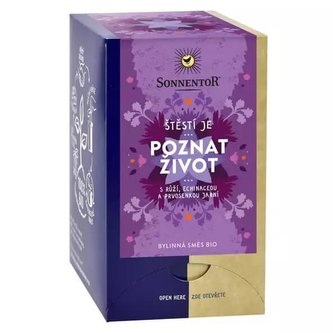 Sonnentor - Poznat život bio bylinná směs