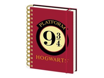 Blok A5 kroužkový Harry Potter - 9 a 3/4