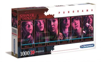 Puzzle 1000 Panoráma Netlix Stanger Things
