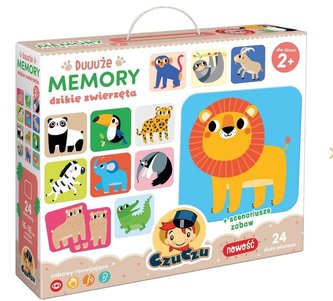 Duuuże memory Dzikie zwierzęta Duuuże memory Dzikie zwierzęta