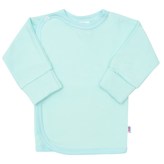 Kojenecká košilka s bočním zapínáním New Baby tyrkysová - velikost 62 (3-6m)