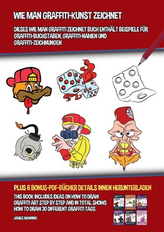 Wie Man Graffiti-Kunst Zeichnet (Dieses Wie Man Graffiti Zeichnet Buch Enthält Beispiele für Graffiti-Buchstaben, Graffiti-Namen