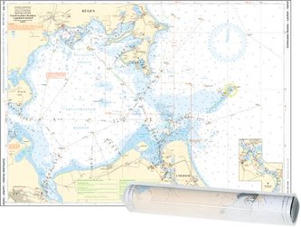 Einzelkarte Greifswalder Bodden - Landtief - Osttief / Landtief - Kröslin / Mönchgut Having - Landtief (Ausgabe 2021)