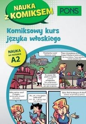 Komiksowy kurs języka włoskiego A2 PONS