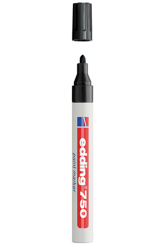 Fix popisovač lakový Edding 750 černý