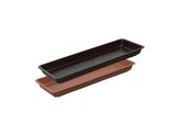 Miska pod kvetináč GARDEN 50cm hnedá