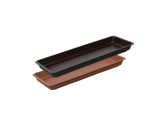 Miska pod kvetináč GARDEN 50cm hnedá
