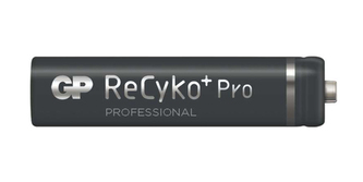 Baterie AAA (R03) nabíjecí 1,2V/800mAh GP Recyko+ Pro