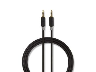 Kabel NEDIS JACK 3.5 konektor/JACK 3.5 konektor 1m