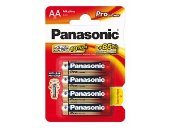Batéria AA (R6) alkalická PANASONIC Pro Power LR6 4BP