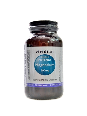 Viridian - High Potency Magnesium 300mg 120kapslí